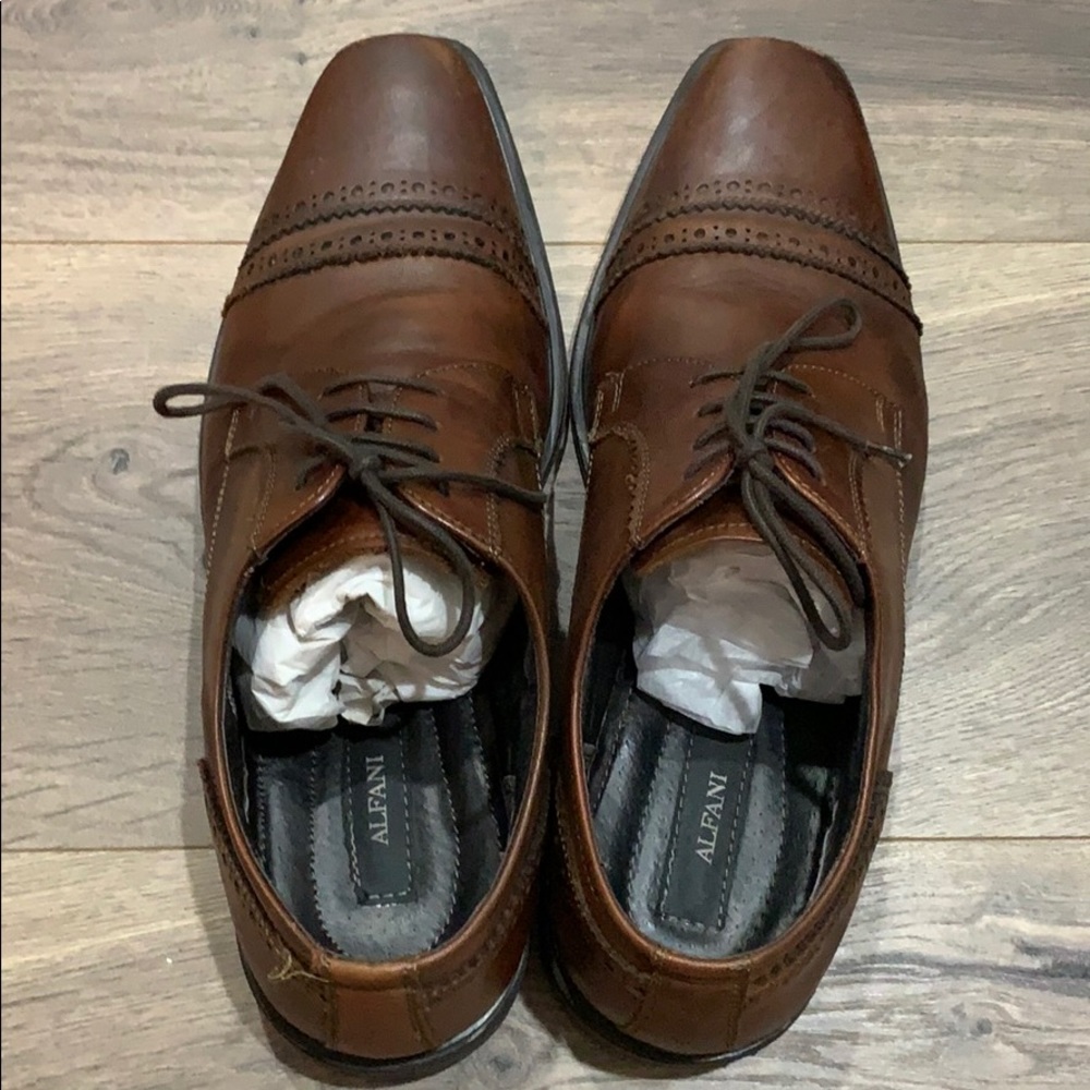 Alfani Leather Loafers - Size 9.5